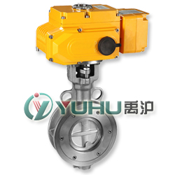 電動硬密封蝶閥(對夾式) 電動硬密封蝶閥(對夾式)