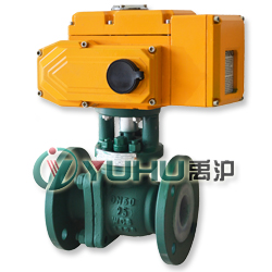 Q941F46電動襯氟球閥 Q941F46電動襯氟球閥