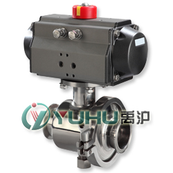 衛(wèi)生級氣動(dòng)球閥 （分體式卡箍） 