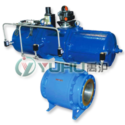 固定式氣動(dòng)球閥（三段式）