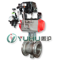 氣動V型調(diào)節(jié)球閥 （配YT定位器） 