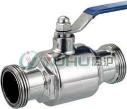 直通式衛(wèi)生級球閥（外螺紋連接）