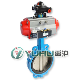 氣動(dòng)軟密封蝶閥(對夾連接) 氣動(dòng)軟密封蝶閥(對夾連接)