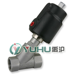 氣動(dòng)角座切斷閥 螺紋式